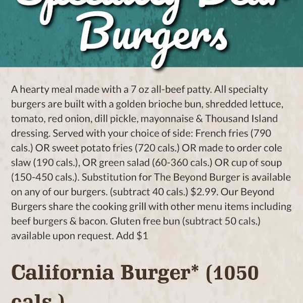 Black Bear Diner Gluten Free Menu: Delicious Options Await