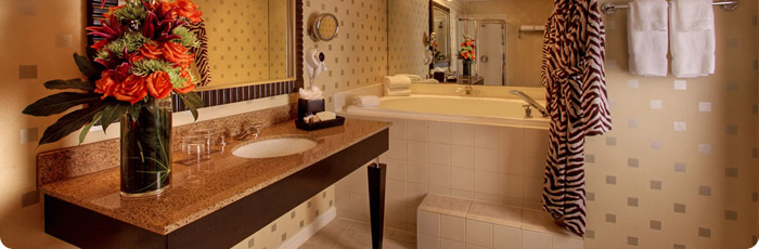Luxury bath at Hotel Palomar San Francisco