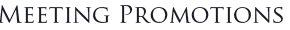 Promotions