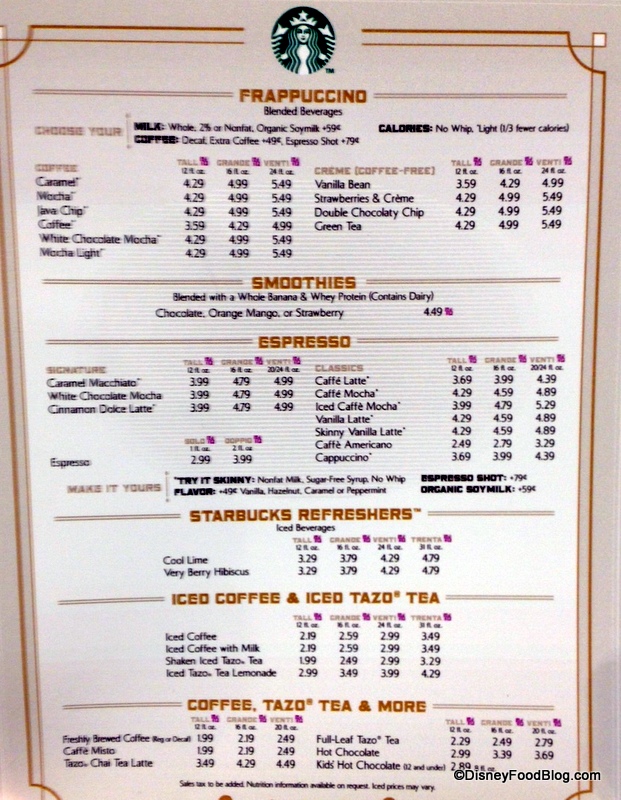 Starbucks Pastries Menu With Prices: Delicious Choices