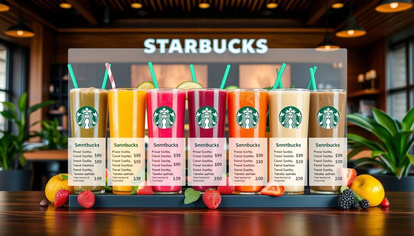 Starbucks Smoothie Menu With Prices: Discover Delicious Deals