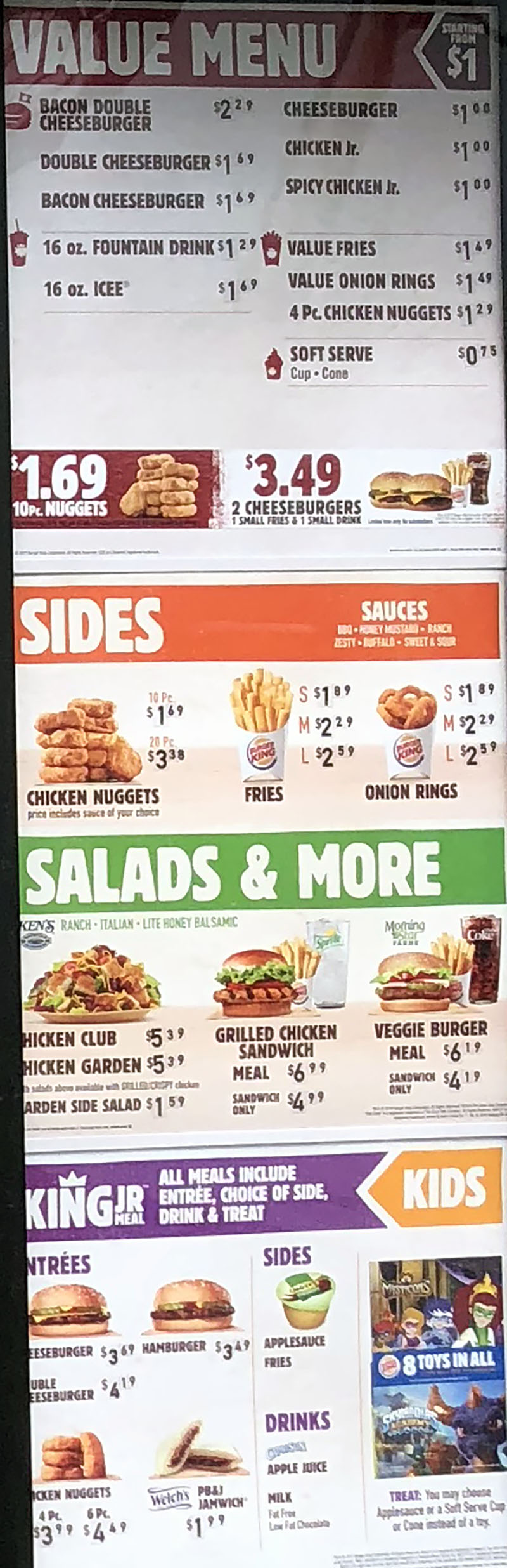 Burger King Value Menu With Prices: Savvy Savings Today!